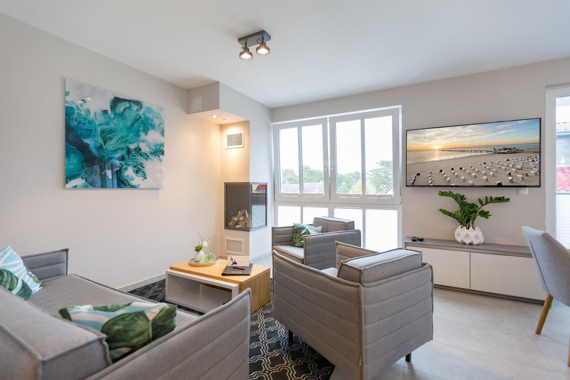 Appartamento Domizil Duene 8 App 6 Heringsdorf  Esterno foto